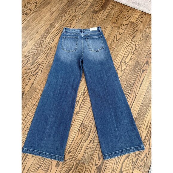 Pistola Lana High Rise Wide Leg Jeans Size 28 - Picture 4 of 5